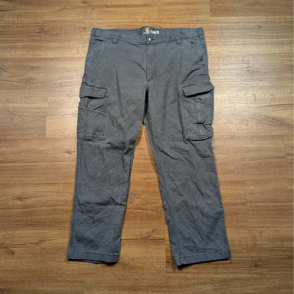 Carhartt Relaxed Fit Rigby Cargo Pants Men’s 42x30(28) Straight Leg Workwear